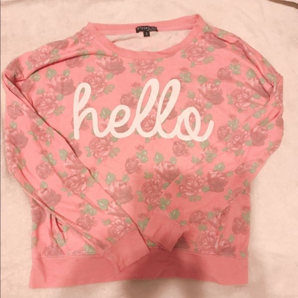 Floral Sweater